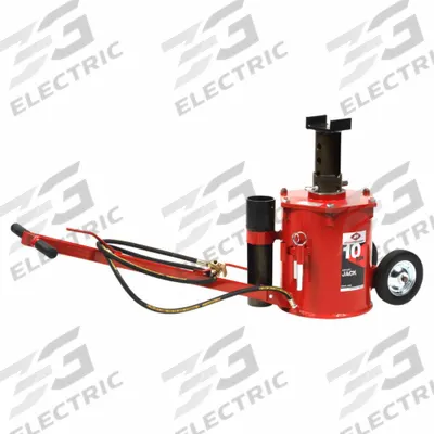 AMERICAN FORGE & FOUNDRY Auto Jacks: Steel, Air, 10 ton Load Capacity, 18 in Min Lift - High-Clearance Bottle Jacks
