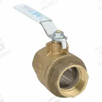 APOLLO Manual Two-Way Ball Valve: 2 in, Brass, Straight, FNPT x FNPT, 600 psi Max. Pressure (CWP) (MPN 77FLF10801). Key specifications — Brand: APOLLO; Handle: Lever.