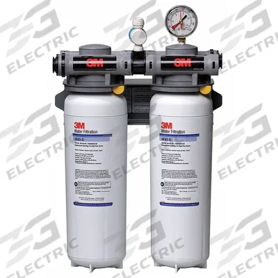 3M WATER FILTRATION PRODUCTS Water Filtration System: 3 micron, 6.7 gpm - Ice Machine & Refrigerator Water Filter Systems