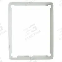 MARKEL Surface Mounting Frame: Surface, For HF3315T2RPW/HF3316T2RPW/Mfr. No. E3313TRPW, Frame, White (MPN 3310EX33WR). Key specifications — Color: White; Mounting Type: Surface; Product Type: Surface Mounting Frame; For Use With: HF3316T2RPW; Includes: Frame; Brand: MARKEL; Fits kW: 0.7 to 4.8 kW; Outside Dimensions - H x W: 20-1/8 in x 15-3/8 in.