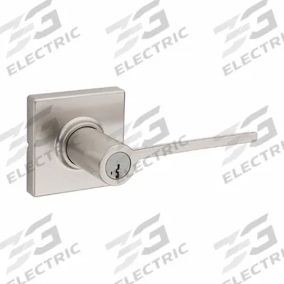 KWIKSET Door Lever Lockset: Office Lever Locksets, Nickel
