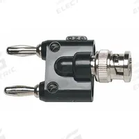 FLUKE BNC (M) Banana Plug: Double Banana Jack, Banana Jack Adapters, Not Panel Mounted, Stackable (MPN BP881). Key specifications — Brand: FLUKE; Panel Mounted - NEW: Not Panel Mounted; Stackability: Stackable.