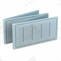 GRAINGER Link Air Filter: 24 in x 16 in x 1 in, 16 in Section Wd, 4 Sections, 3 Ply, MERV 8 (MPN 2DWU1). Key specifications — Performance Rating: MERV 8; Brand: GRAINGER; Media Material: Synthetic.