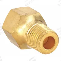 WEKSLER Pressure Gauge Snubber: Brass, Filter, Brass NPT, 1,500 psi Max. Pressure, Oil/Water (MPN BW42). Key specifications — Snubber Type: Filter; Connection Type: NPT; Brand: WEKSLER; Material: Brass; Compatible Liquids and Gases: Oil.