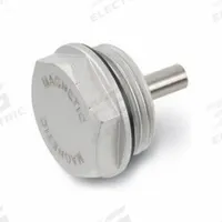 JW WINCO Threaded Plug: with Alnico Magnet, Aluminum, NBR Seal, Metric Fine, M20x1.5 Thd (MPN 738-26-M20X1.5). Key specifications — attr1303757: Aluminum; attr1303744: JW WINCO; attr1303756: Alnico; attr1303766: M20x1.5; attr1303767: Metric Fine; attr1303762: NBR.