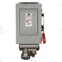 SIEMENS Safety Switch: Non-Fusible, 30 A, Three Phase, 600V AC, Galvanized Steel, Indoor (MPN HNF361JCH). Key specifications — attr867074: SIEMENS; attr925469: Crouse-Hinds Arktite.