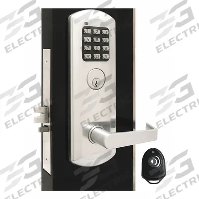 TOWNSTEEL Electronic Keyless Lock: RFID, ADA Compliant - Electronic Card Read Access Locksets