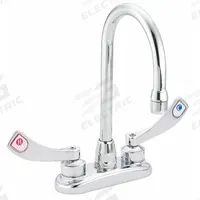 MOEN Gooseneck Bar Faucet: M-Dura, Centerset, Deck, Cast Metal, 1.5 gpm Flow Rate, 2 Mounting Holes (MPN 8279). Key specifications — Brand: MOEN.