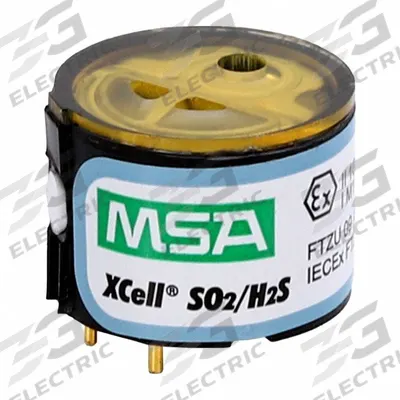 MSA Gas Detector Sensor: ALTAIR 4XR/ALTAIR 5X, MSA, Hydrogen Sulfide/Sulfur Dioxide - MSA Replacement Sensors
