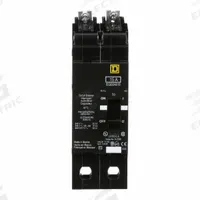 SQUARE D Miniature Circuit Breaker: 15 A, 277/480V AC, Single Phase, 35kA at 277/488V AC, 2 Poles (MPN EGB24015). Key specifications — Phase: Single; Amps: 15 A; AC Voltage Rating: 277/480V AC; Max. AIR Rating: 35kA at 277/488V AC; For Use With: Square D NF Panelboards; Brand: SQUARE D.