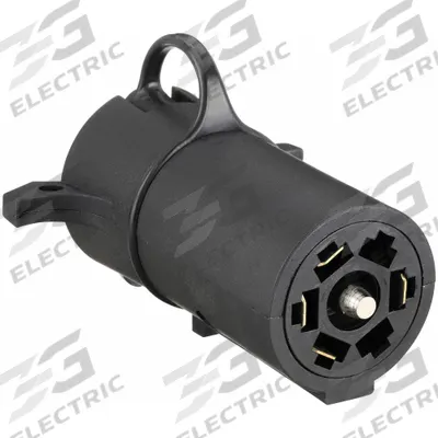 HOPKINS TOWING SOLUTIONS Wiring Adapter: 7-Way Blade, 5-Way Flat, Plastic, 2 1/4 in Overall Lg (MPN 47375) - Fleet and Vehicle Maintenance