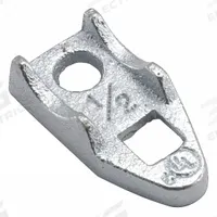 Back Spacer: 1 1/2 in Trade Size, Iron, IMC/RMC (MPN 1346). Key specifications — Manufacturer Part Number: 1346; Color: Gray; Compatible Conduit Trade Size: 1-1/2 in; Compatible Conduit Type: IMC; RMC; Compatible Nominal Conduit/Pipe Size: 1-1/2 in; 2 in; Compatible Pipe Size: 1-1/2 in.