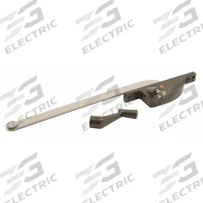 PRIME-LINE Window Operator: Crank, Handle Included, Right-Hand, Frame, Bronze - Awning & Casement Window Operators & Handles