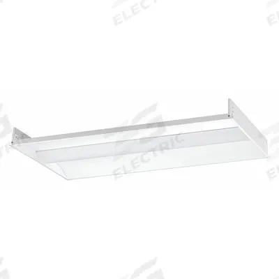 COLUMBIA LIGHTING Recessed Troffer: 4 ft Lg, 2 ft Wd, 4,788 lm, 3500K, 39 W - 2 ft. x 4 ft. LED Center-Basket Troffers