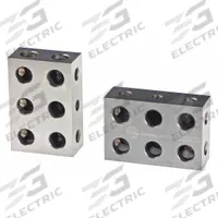 SUBURBAN Tri-Block Pair: 2 Blocks, 11 Holes, 3 in x 2 in x 1 in, 0.0001 in Squareness, 1 PR (MPN B-123-H11-M). Key specifications — attr1181834: 0.0001 in; attr1181835: 2; attr1181837: 1/2 in; attr1181850: SUBURBAN.