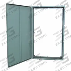 HAMMOND Electrical Enclosure: Steel, 60 in x 36 in x 8 in, NEMA 12/13/3R/4, w/Panel, Solid Cover (MPN 1418N4T8). Key specifications — Closure Method: Clamps; Brand: HAMMOND; Knockouts: Not Included.