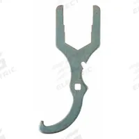 SUPERIOR TOOL Drain Wrench: Alloy Steel, 5 1/2 in Handle Lg, NPT, 1 3/4 in Overall Wd, 8 3/4 in, Hex (MPN 3845). Key specifications — attr326397: 1-1/2 in; attr326392: 1-1/2 in; attr326394: No; attr524928: Alloy Steel; attr542337: 3845; attr542334: Hex; attr522391: Sink Drain Wrench; attr542336: P Trap Removal, Kitchen Trap Nuts, Sink Strainer Nuts, Wing Tabs.