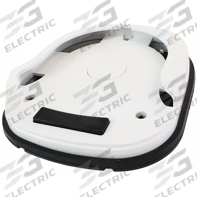 GOLIGHT Magnetic Portable Shoe: Magnetic Shoe Mount, White, Plastic, 8 in Lg, 2 in Ht - Vehicle Light Mounts & Brackets