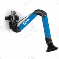 MILLER ELECTRIC Dual Extraction Add-On Package: 12 ft Extraction Arm Lg (Max), 8 in Dia (MPN 951521). Key specifications — Manufacturer Part Number: 951521; Compatible Extractor Series: Filtair SWX; Brand: MILLER ELECTRIC.