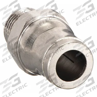 LEGRIS Push-Fit Adapter Fitting: 10 mm OD x 1/4 in Pipe Size, Push-to-Connect x MBSPT - Nickel-Plated Brass Tube Fittings