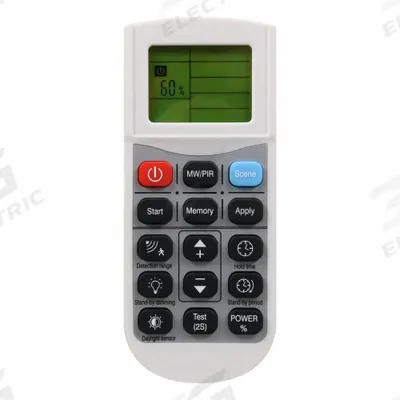 SYLVANIA Remote Control: 5 3/4 in Lg, 2 3/4 in Wd - Remote Controls for Bay Lights