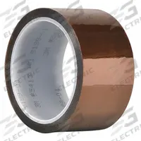3M Electrical Tape: 3/4 in Wd, 36 yd Lg, 2.7 mil Thick, Polyimide Film, Silicone, Amber, 5413. Key specifications — Series: 5413.