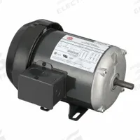 U.S. MOTORS Motor: Rigid Base Mount, Totally Enclosed Fan Cooled, 1/2 hp, 208-230/460V AC, 3,450 RPM (MPN T12S1D4). Key specifications — Brand: U.S. MOTORS; Nameplate Voltage @ 60 Hz: 208-230/460V AC; Full Load Current @ 60 Hz: 1.8-1.8/0.90 A; Nameplate RPM @ 60 Hz: 3,450 RPM; Motor Enclosure: TEFC.