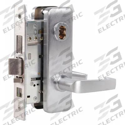 BEST Door Lockset: Office Lever Locksets, Chrome, ADA Compliant