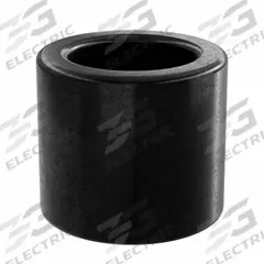 OILITE Sleeve Bearing: PEEK, 3/8 in Bore, 9/16 in OD, 1/2 in Overall Lg, Black, -40°F to 500°F, 5 PK (MPN PS-0609-04B). Key specifications — Color: Black; Brand: OILITE.