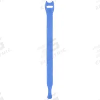 VELCRO BRAND Perforated Back to Back Strap: 8 in Lg, 2.00 in, 0.75 in Wd, Nylon/Polypropylene, 45 PK (MPN 176040). Key specifications — Max. Bundle Dia.: 2.00 in; Material: Polypropylene; Color: Blue; Brand: VELCRO BRAND.