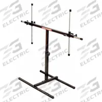 KEYSCO TOOLS Work Stand: Work Stand, Steel, Bumpers, 46 in Max Op Ht, 40 in Op Wd (MPN 77782). Key specifications — Foldable: No; Brand: KEYSCO TOOLS; For Holding: Bumpers; Material: Steel.