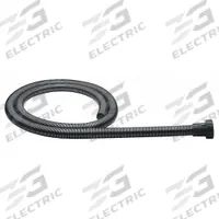 TENNANT Vacuum Hose: 1 1/4 in Hose Dia, 8 ft Hose Lg, Plastic, Black/Gray (MPN KTRI05905). Key specifications — Material: Plastic; Brand: TENNANT.