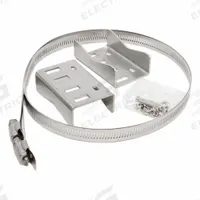 HAMMOND Pole Mount Kit: Allows Select Hammond Enclosures to be Mounted Securely to a Pole (MPN PMB4045KIT1). Key specifications — Finish: Unfinished; Brand: HAMMOND; Accessory Type: Pole Mount Kit; Application: Allows Select Hammond Enclosures to be Mounted Securely to a Pole; Features: Pole Mounting Brackets Designed to Mount Specific Enclosures; Material: Stainless Steel.