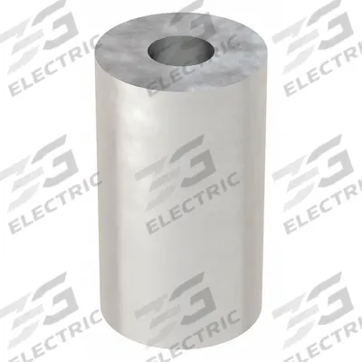 APPROVED VENDOR Spacer: 1/4 in Screw Size, 3/8 in Overall Lg, Round, Aluminum, Plain - Aluminum Spacers