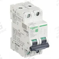 SCHNEIDER IEC Supplementary Protector: 4 A Amps, 500V DC, 5kA at 250V DC, Screw Clamp, C60H-DC, C (MPN M9U21204). Key specifications — Terminal Connection: Screw Clamp; AC Voltage Rating: Not Rated; Curve Type: C; DC Voltage Rating: 500V DC; Max. AIR Rating: 5kA at 250V DC; Series: C60H-DC; Brand: SCHNEIDER.