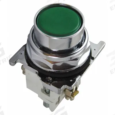EATON Flush Push Button Operator: Non-Illuminated, Flush Profile, Metallic, 30 mm - Flush-Mount Push Buttons