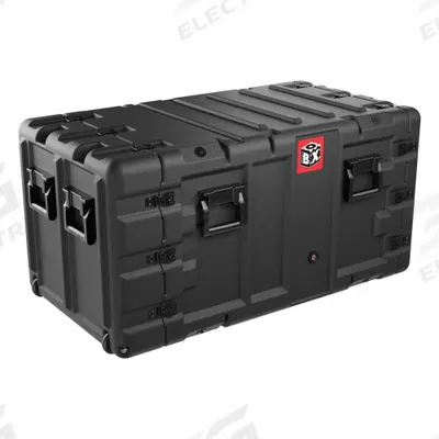 PELICAN Protective Case: 19 in x 30 in x 2 1/4 in Inside, Black - Protective Rack-Mount Cases
