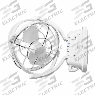APPROVED VENDOR DC Fan: 12/24V DC, Hardwired, 7 in Blade Dia, 185 CFM - Vehicle Bolt-On Fans