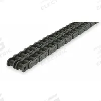DAYTON Roller Chain: Double Strand, 40, 1/2 in Pitch, Steel, 10 ft Overall Lg, Riveted Pin, Steel (MPN 2YDY6)