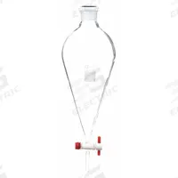 APPROVED VENDOR Separatory Funnel: Borosilicate Glass, 2 L, 48 mm, 12 mm, 116 mm Stem Lg, Colorless (MPN 3KWT5). Key specifications — Product Type: Separatory Funnel; Body Color: Colorless; Brand: APPROVED VENDOR.