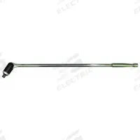 WESTWARD Breaker Bar: 1/2 in Drive, 24 in Lg, Smooth Grip, Alloy Steel, Chrome (MPN 5TZE1). Key specifications — attr1205663: Chrome; attr1205652: WESTWARD; attr1205649: Smooth; attr1205662: Alloy Steel.