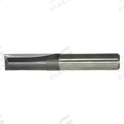 CLEVELAND Square End Mill: Carbide, TiAlN Coated, 2 Flute, 3/8" Mill Dia, 7/8" LOC - Straight-Flute Carbide Square End Mills