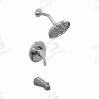 CFG Tub and Shower Faucet: T58913, 1.75 gpm Fixed Showerhead Flow Rate, Chrome, Single Function (MPN T58913EP). Key specifications — Series: T58913; Showerhead Spray Patterns: Single.