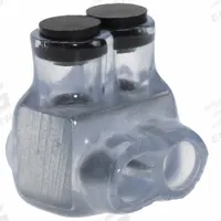 POLARIS Multitap Connector: 2 Port, Single-Sided Entry, 14 AWG – 4 AWG Wire Size, Clear (MPN IT-4CB). Key specifications — Body Material: Aluminum; Brand: POLARIS.