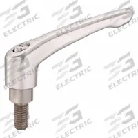 KIPP Adjustable Handle: SS, M10 Thread, 60 mm Thread Lg, 80 mm Lg (MPN K0124.310X60). Key specifications — Brand: KIPP.