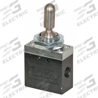 BUYERS PRODUCTS Automotive Switch: Toggle Switch, 2 Connections, Open/Close, Silver, Silver (MPN BAV020TD). Key specifications — Switch Function: Open/Close; Actuator Color: Silver; Stem Color: Silver; Features: Controls Pumps, Valves or Tailgate Cylinders; Brand: BUYERS PRODUCTS; Switch Type: Toggle Switch.