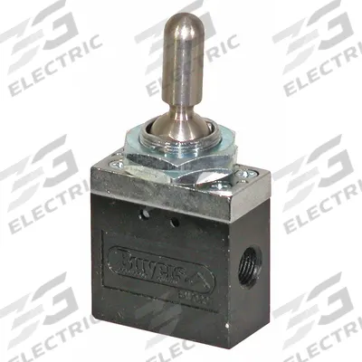 BUYERS PRODUCTS Automotive Switch: Toggle Switch, 2 Connections, Open/Close, Silver - Automotive Toggle Switches