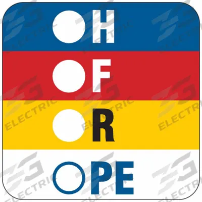 BRADY HMIG Label: 7/8 in Ht, 7/8 in Wd, Polystyrene, Adhesive, 7/8 in x 7/8 in - Safety