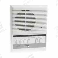 AIPHONE Audio Intercom Station: LEF Series, 12V DC, LEF-3, Primary. Key specifications — Mounting Style: Surface Mount; Compatible with Series: LEF Series; For Location: Indoor; Includes: Master Station.