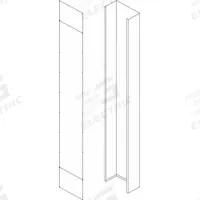 INSTOCK Pipe Enclosure: 6 in Overall Lg, 18 in Overall Wd, Steel (MPN GRJP509-1884-2). Key specifications — Material: Steel; Product Type: Pipe Enclosure; Brand: INSTOCK.